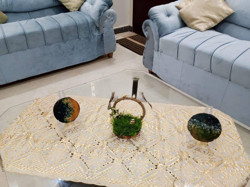 Blue sofa sets 3