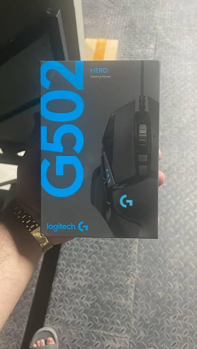 LOGITECH GAMING MOUSE (G502 HERO} BOX PACK WITH 1YEAR WARRANTY