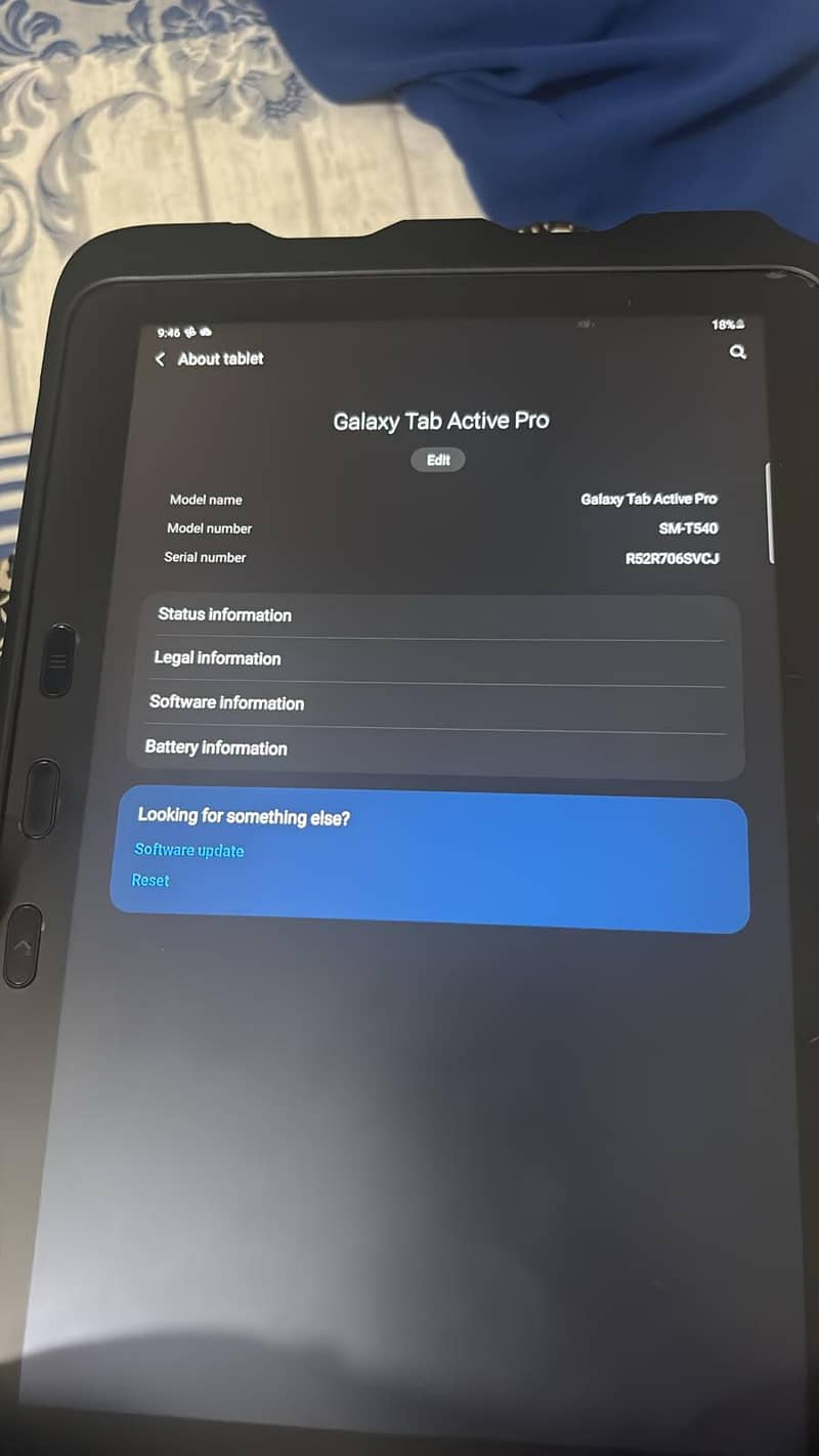 Galaxy tab active pro 5