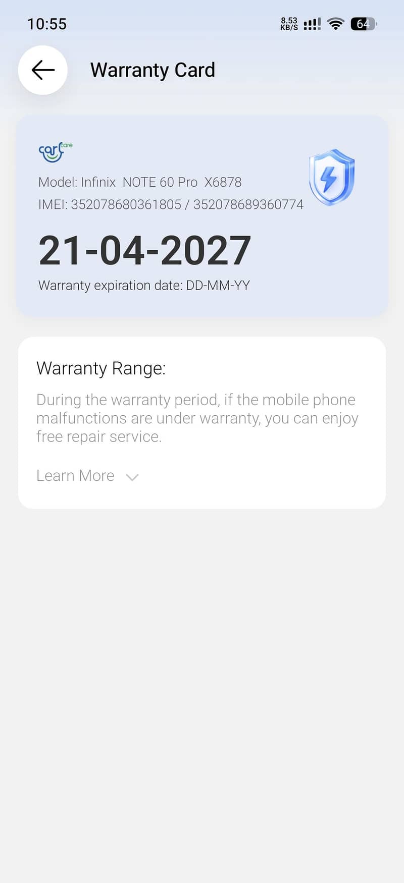 Infinix Note 60 pro 6