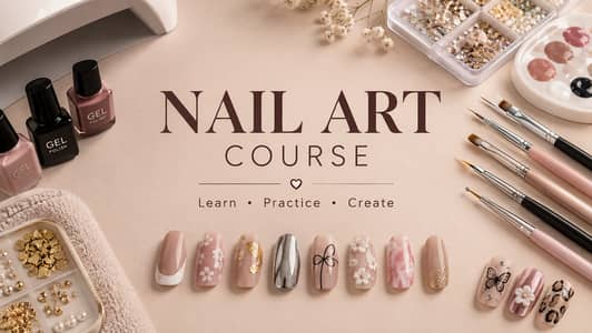 ONLINE NAIL ART COURSE – LEARN FROM BASIC TO ADVANCED