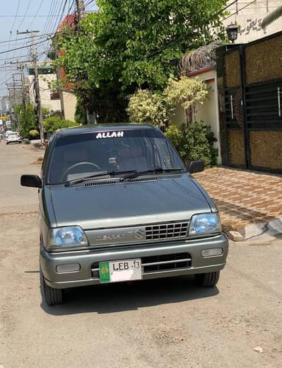 Suzuki Mehran VXR 2013 bumper to bumper original family car