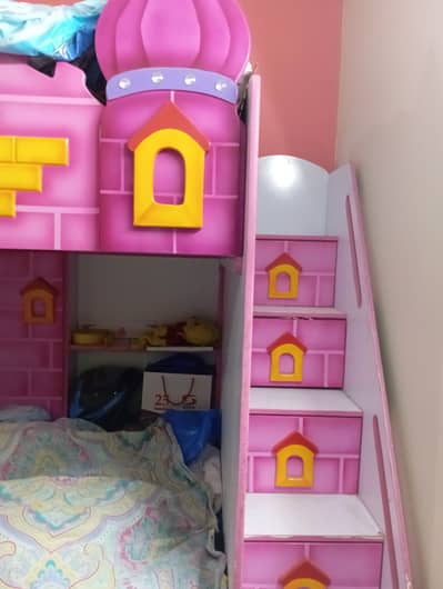 3 layer bunker bed and wardrobe