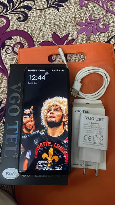 VGO TEL Note 23 8+8/256 Helio G99 With complete Box