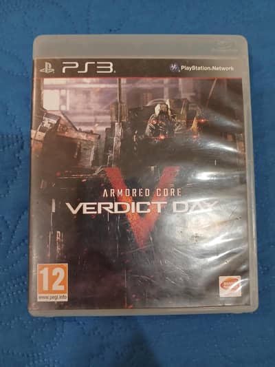 Armored Core: Verdict Day PS3 Playstation 3 for sale