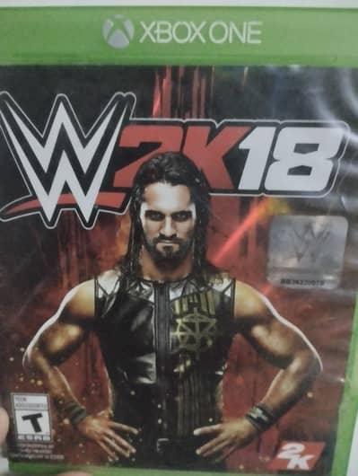 wwe 2k18 Xbox one cd