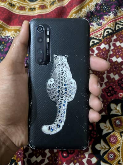 Xiaomi Mi Note 10 Lite 8 128 display finger mobile+charger