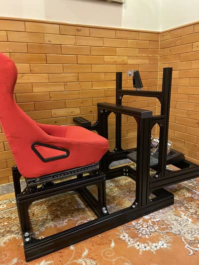 Sim racing Cockpit aluminum Racing Setup