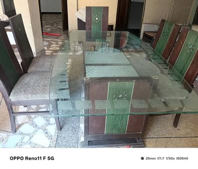 Dinning table with chairs