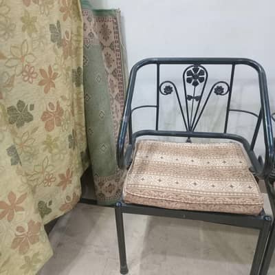 Iron 5 seater sofa