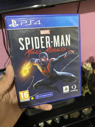 Spider man miles morles All ok working cd Not any fault Amazing game