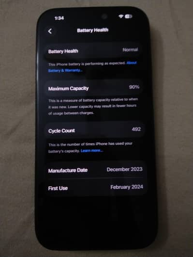 Apple iPhone 15 Pro Jv Black Titanium
