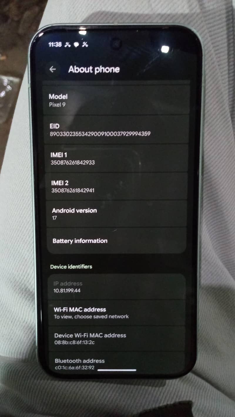 Google pixel 9 1