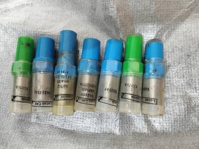 Lucas made in England Nozzle, Blades, Champion spark plugs