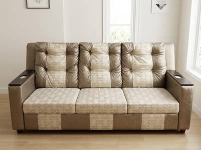 Premium 6-Seater Sofa Set (3+2+1) – Comfortable & Stylish