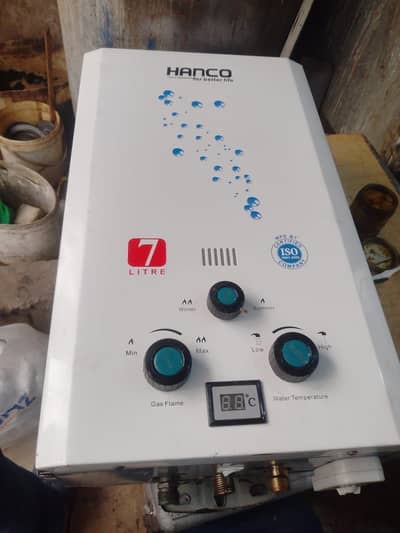 instant gyser hanco 7 liter