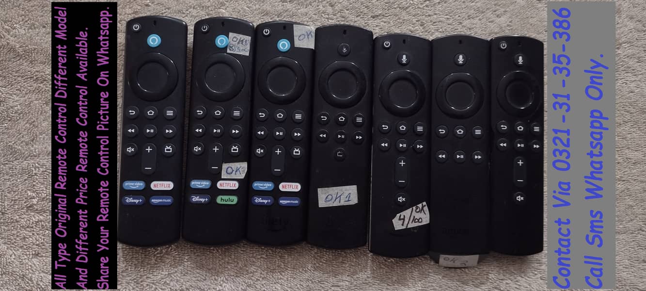lg hisenes amazon apple mi sony samsung remote available here - TV ...