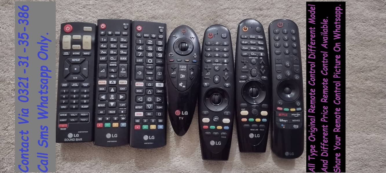 lg hisenes amazon apple mi sony samsung remote available here - TV ...