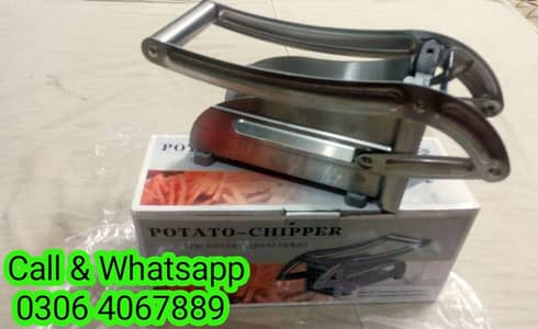Finger fry potato chips cutter steel body kitchen helper machine g