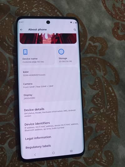 Motorola Edge 40 Neo