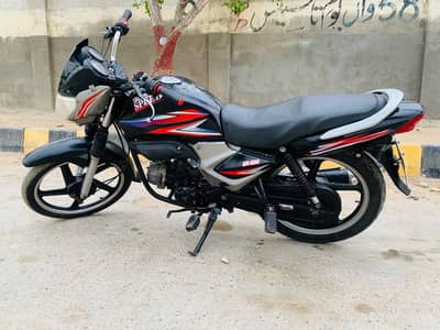 Hi-Speed Alpha 2025 SR100cc  Karachi number