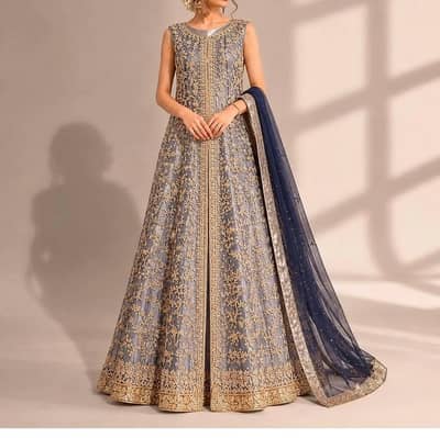 reception and baraat dress