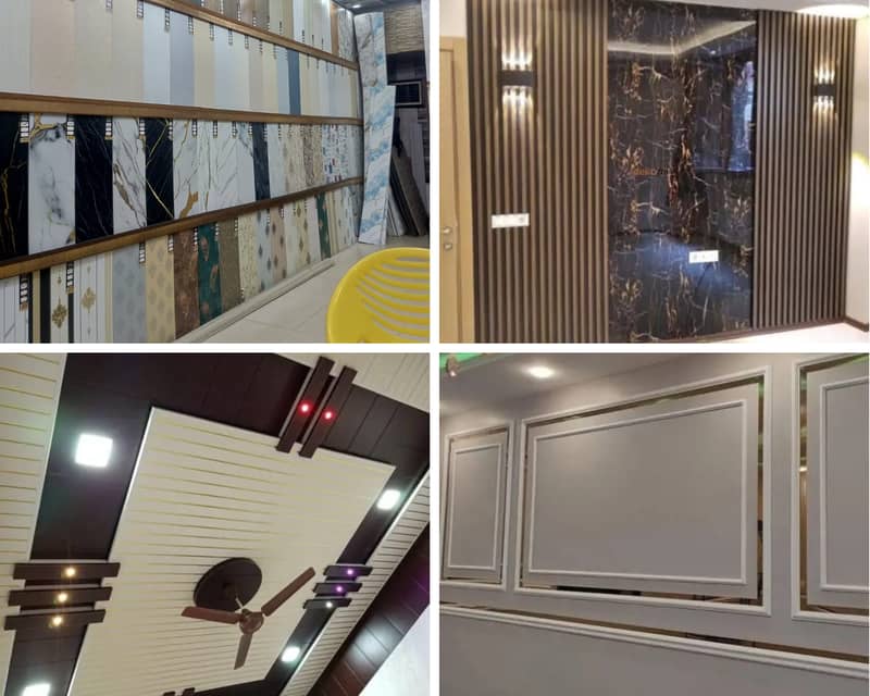 Wallpanel-Hard panel-Artificial grass-Spc flooring-Solid panel-Ceiling 2