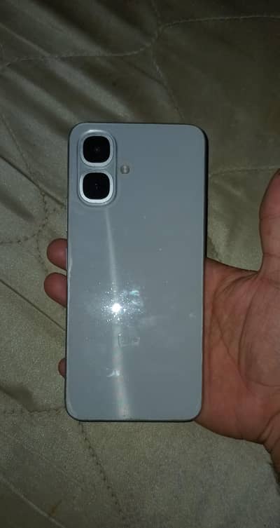 infinix smart 10.10 by 10 condition with daba charger silver white co