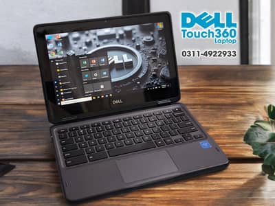 Dell 360 Touch Screen Laptop | 2 in 1 Laptop | Upto 5 Hours Battery