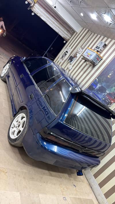 Suzuki Cultus Blue 7 shades