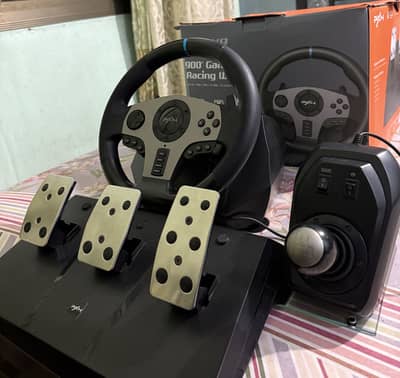 PXN V9 Gaming steering wheel setup