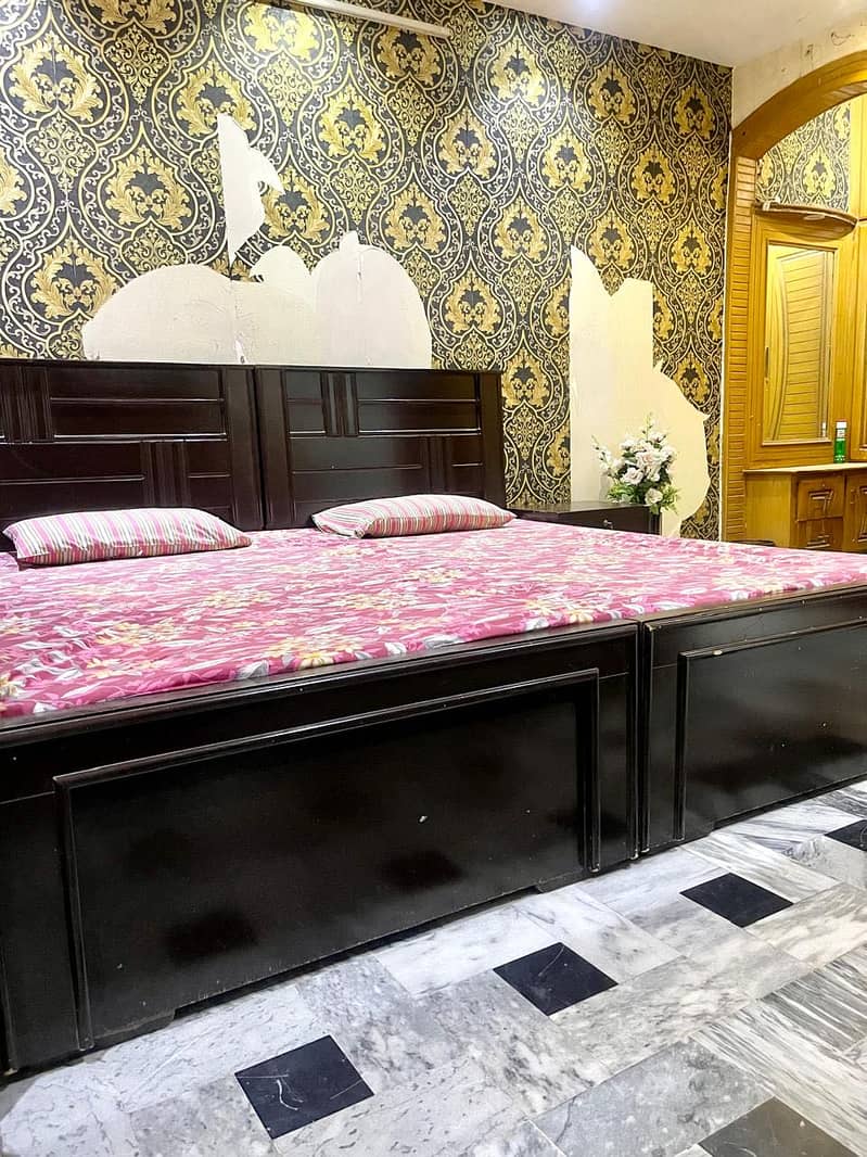Single bed jora  with side table 3