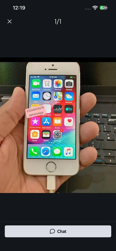 I phone 5s pta Approvd 64gb deliverey all Pakistan