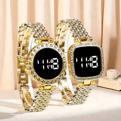 Digital Display Women's Bracelet Watch (Buy 1 Get 1 Free)
