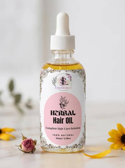 Essential Herbal hair oil 100% Natural Herbs