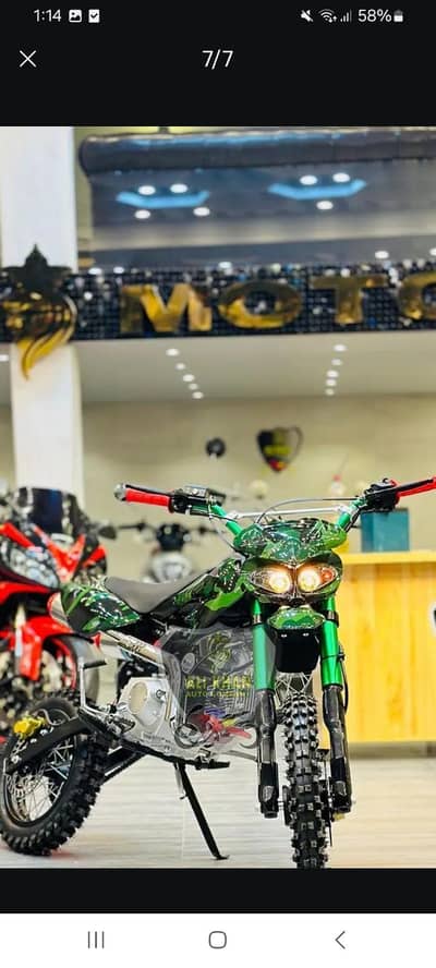 the bike condition is good and new