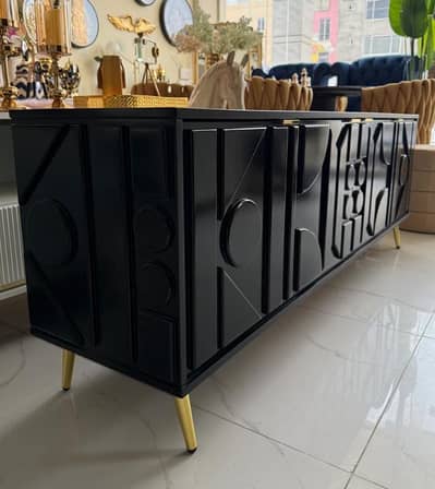 Center of attention console table.