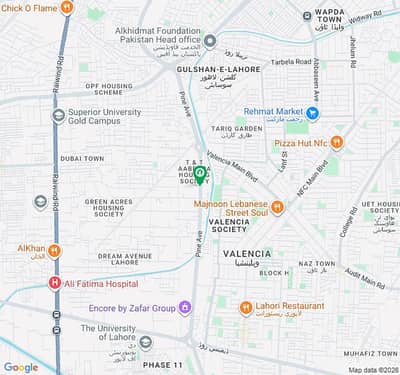 Prime 4-Kanal Commercial Plot Main Pine Avenue Road, Lahore