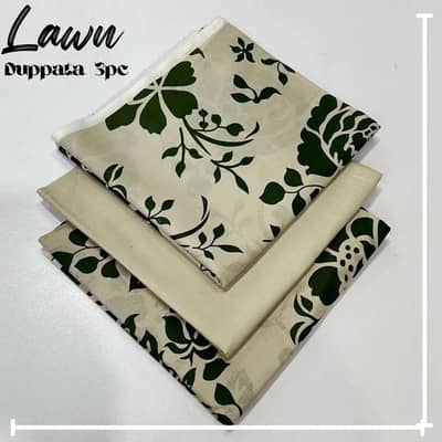 3 Pcs Women's Unstitched Printed Suit