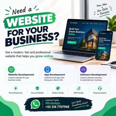 Professional Website Developer | Business and E-commerce Websites