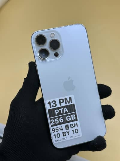 Apple iPhone 13 Pro Max 256 GB Dual Sim PTA APPROVED 95% Battery Healt
