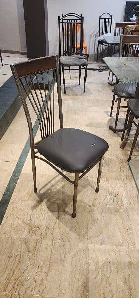 Steel chairs for sale