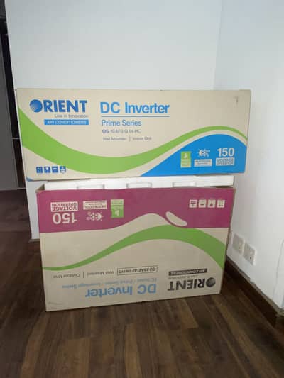 Orient DC Inverter AC – 2 Years Used – Excellent Condition