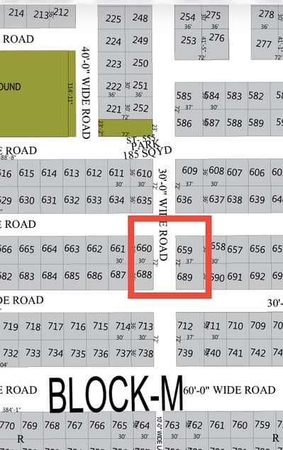 Naya Nazimabad 148SQ yd extra land plots for sale
