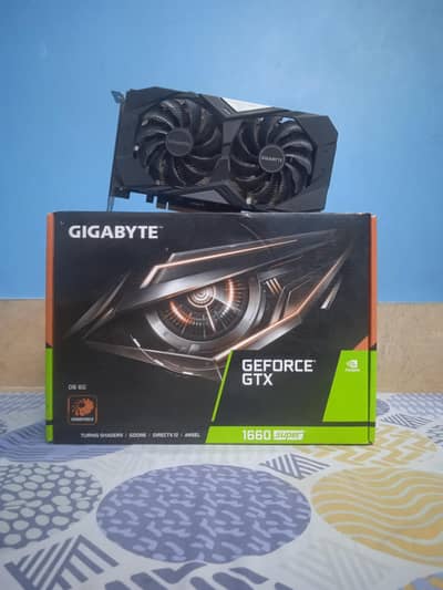 Gtx 1660 super Gigabyte with box