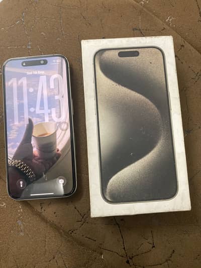 Iphone 15 pro 256gb LLA