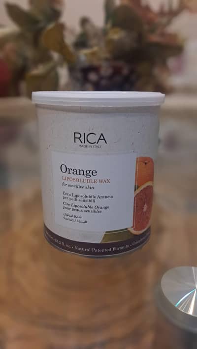 RICA Orange liposoluble wax 800ml