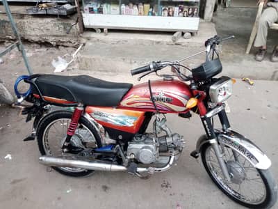 UNIQUE 2012 70CC FOR SALE ALL DOCUMENTS AVAILABLE WHATSAPP 03130104275