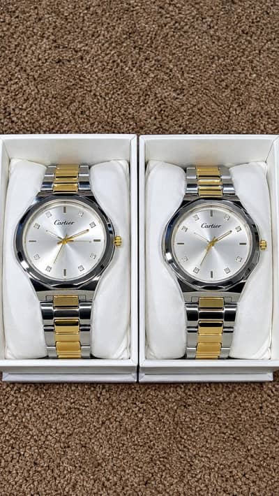 Pack of two men premium watches