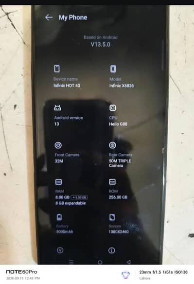 Infinix Hot 40